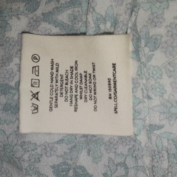 SOLD SPELL Sienna Tunic Dress in Jade NWT FSOT sz Large SOLD OUT online! - Picture 11 of 16